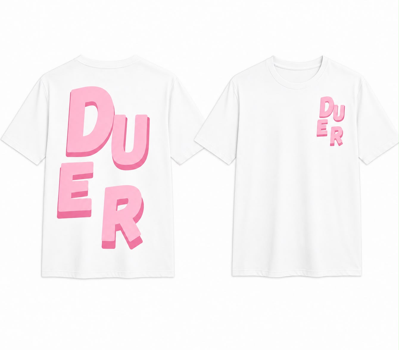 Camisa DUER Blanca con Rosa